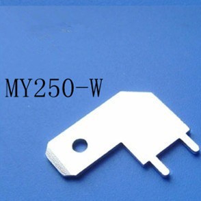 250 PCB Flag Tab Electric Terminal Connector My250-W 6.3X0.8